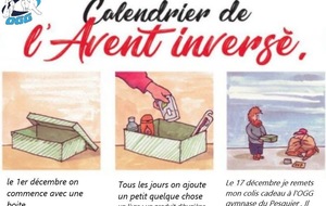 Le Calendrier de l'Avent inversé fait son retour au sein de l'OGG