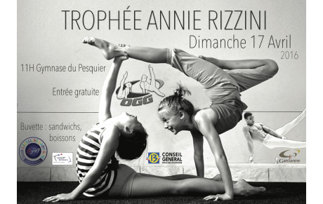 Trophée Annie Rizzini le 17 avril à Gardanne