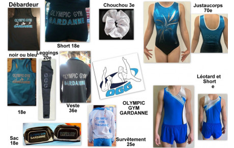 Ventes  OGG vêtements de gym