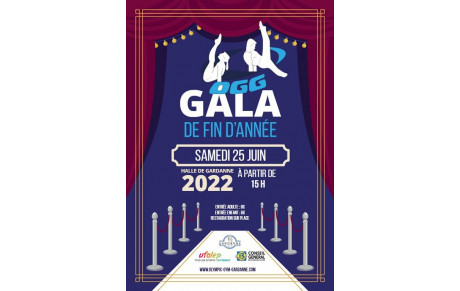 Gala de l'Olympic Gym Gardanne samedi 25 Juin