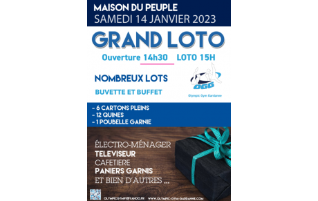 LOTO OGG Samedi 14 Janvier