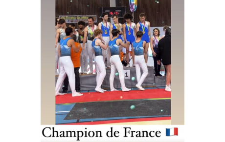 Ils sont CHAMPIONS DE FRANCE 